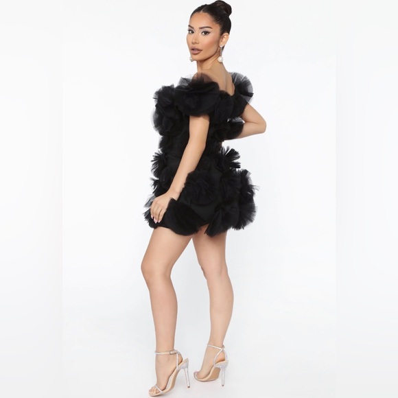 floral tulle dress - Picture 2 of 4